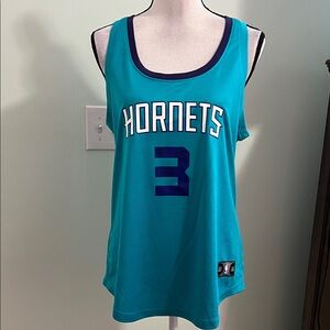 Teal Hornets Basketball Tank Top NWT size L